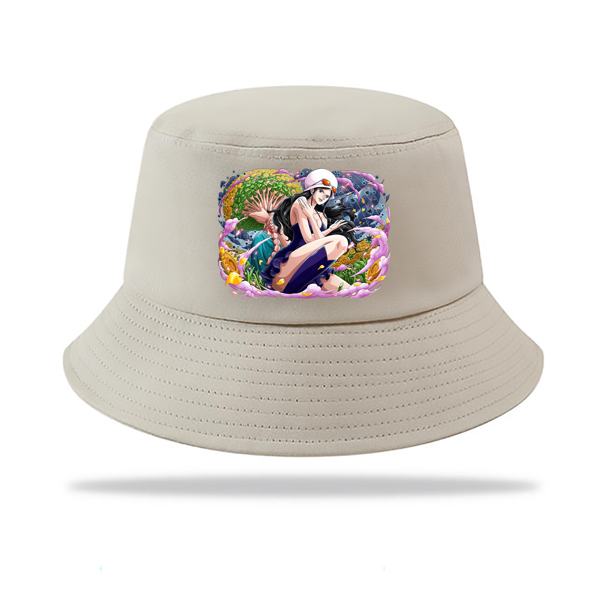 （画像用） ワンピース ニコ・ロビン ONE PIECE Nico Robin アウトドア日除けバケットハット